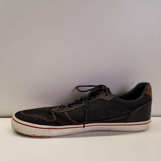 Levi's Denim Lace Up Low Top Sneakers Dark Blue 12 image number 2