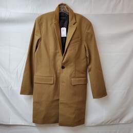 Banana Republic Classic Camel Wool Overcoat Blazer Jacket Men's Size M