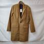 Banana Republic Classic Camel Wool Overcoat Blazer Jacket Men's Size M image number 1