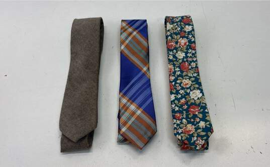 Penguin Assorted Bundle Set Of 3 Multi Neckties Ties image number 3