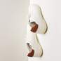 Zara Men's White Leather Sneakers Size 12 image number 4