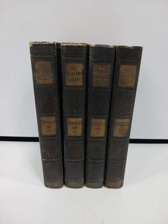 The University Library Hardcover Books Volumes VI-IX image number 1