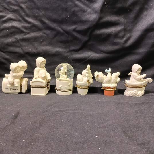 Bundle Of 6 Assorted Snowbabies Figurines image number 2