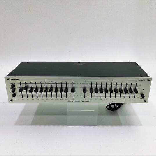 Numark Brand EQ-2400 Model Stereo Frequency Equalizer w/ Attached Power Cable image number 1
