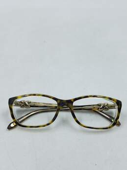 Tiffany & Co. Tortoise Oval Eyeglasses