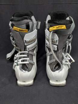 Salomon White Ski Boots Size 23.5 In Box alternative image