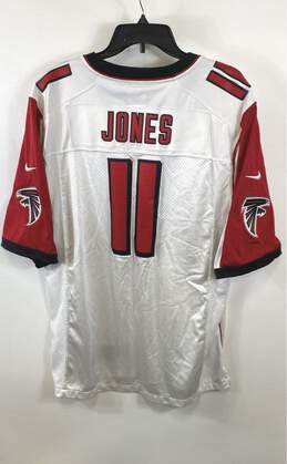 Nike NFL Falcons Jones #11 White Jersey - Size Large alternative image