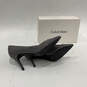 NIB Womens Greta Gray Patent Leather Pointed Toe Slip-On Pump Heels Sz 10 M image number 5