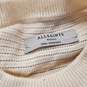 ALLSAINTS Women's Off-White Oversized Sweater Dress Size Small image number 3