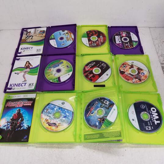 Lot of 9 Xbox 360 Video Games #8 image number 3