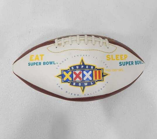 1998 Super Bowl xxxii 32 Coca Cola Football Packers vs Broncos image number 1