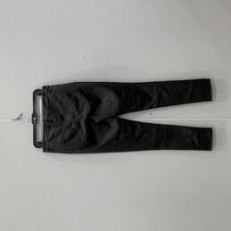 NWT Womens Black Five Pockets Hi-Rise Skinny Leg Leather Jeans Size 12 alternative image