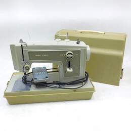Vintage Sears Kenmore Electric Sewing Machine W/ Pedal & Case alternative image