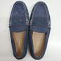 POLO RALPH LAUREN Men Penny Loafers in Blue Suede Size 9.5 D image number 6