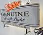 VTG Miller Genuine Draft Beer MGD Artlite Display Lighted Bar Sign image number 3