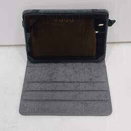 Amazon Kindle Fire Black Tablet Model D01400 with Folio Case alternative image