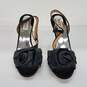 Badgley Mischka Women's Floral Black Heels Size 8 image number 1