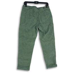Anthropologie Womens Green The Wanderer Palm Leaf Utility Pants Size 29 alternative image