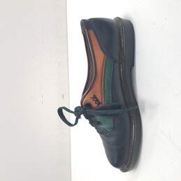 The Leather Goods Black/Green/Brown Men sz 6.5 alternative image