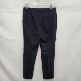 NWT Kate Spade New York WM's Black Pleated Straight Leg Dress Pants Size 4 alternative image