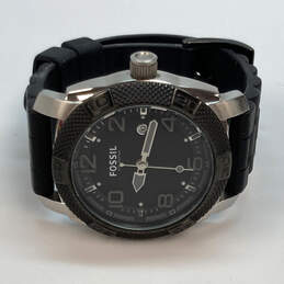 Fossil Mens Black Stainless Steel Date Indicator Quartz Analog Wristwatch 100.4g alternative image