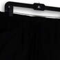 NWT Womens Black Flat Front Drawstring Elastic Waist Sweat Shorts Sz 18/20 image number 3
