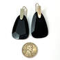 Designer Kendra Scott Marty Silver-Tone Classic Crystal Stone Drop Earrings image number 3