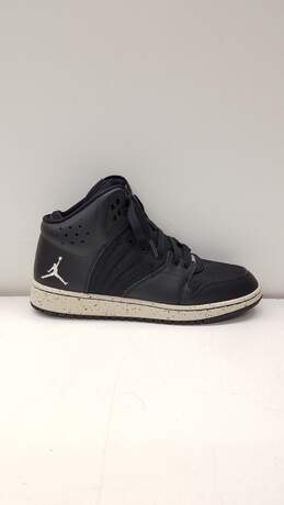 Air Jordan 1 Flight 4 Premium (GS) Athletic Shoes Black 828237-020 Size 6.5Y Women's Size 8