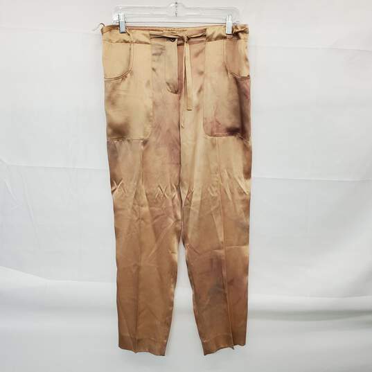 Prada Women's Silk Pants Size 40 image number 1