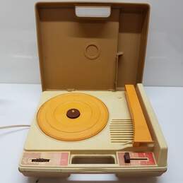 Vintage 1978 Fisher Price Toys Portable Record Player Turntable 825