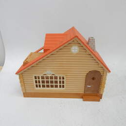 Calico Critters House Log Cabin No Accessories or Critter Dolls alternative image