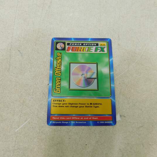 1 of 1 Miscut Digimon Garurumon 1st Edition 1999 Bandai Error Card St-06 image number 4