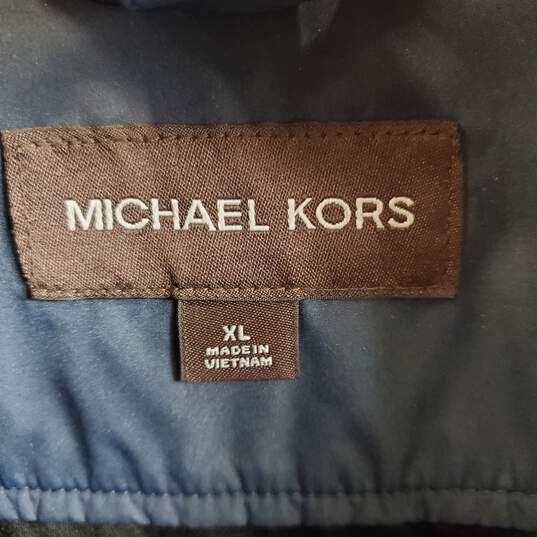 Michael Kors Men Navy Blue Lightweight Jacket XL NWT image number 3