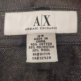 Armani Exchange Men Gray Jeans Sz 34