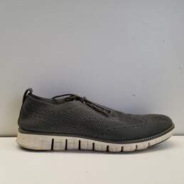 Cole Haan Zerogrand C30562 Mens Gray Stitchlite Wingtip Casual Shoes 10 M