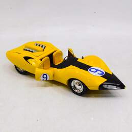 2003 ERTL American Muscle Speed Racer X Shooting Star Yellow Diecast Car Damaged