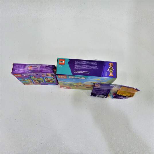LEGO Friends Sealed 41726 Holiday Camping Trip 41123 Foal's Washing Station & 30417 image number 3