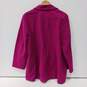 Chico's Women's Purple Blazer Jacket Size 3P image number 5