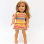 American Girl Lea Clark 2016 GOTY Doll in Meet Dress w/ Camille Wellie Wisher image number 5