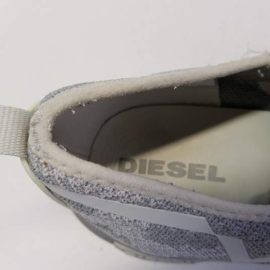 Diesel Men's SKB Multi-Gray Knit Sneakers Sz. 12 image number 8