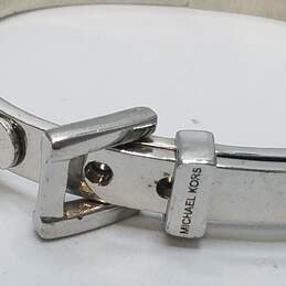 Michael Kors Unique Belt buckle Stainless Steel Hinge Bangle alternative image