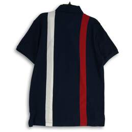 NWT U.S. Polo Assn. Mens Blue Red Spread Collar Short Sleeve Polo Shirt Size XL alternative image