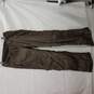 Womens Brown North Face Snow Pants - Size M image number 1