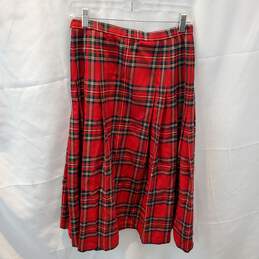 Pendleton Wool Long Skirt Women's Petite Size 10 alternative image