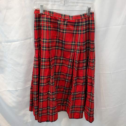 Pendleton Wool Long Skirt Women's Petite Size 10 image number 2