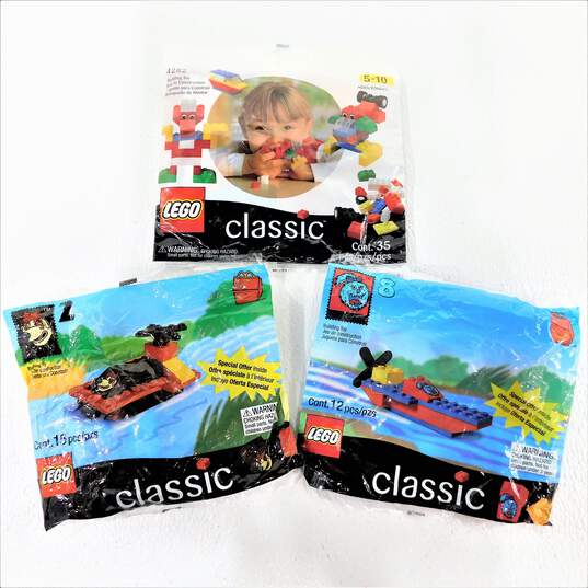 3 Classic Poly Bags  Sealed  4282 W/ 2 Happy meals image number 1
