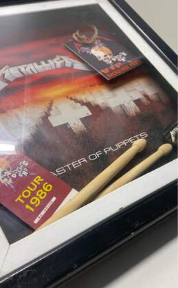 Framed & Matted Metallica Shadow Box Collectible alternative image