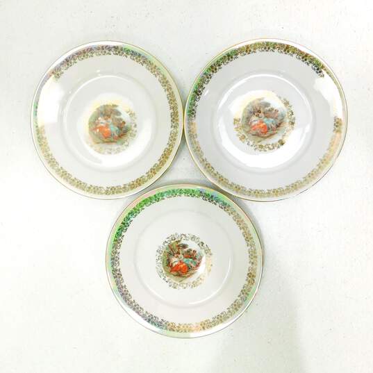 Vintage Fortuna Eisenberg Madonna China Plates And Dessert Plates image number 8