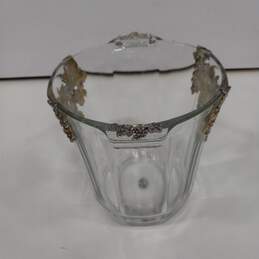 Arthur Court Grapevine Aluminum & Glass Ice Bucket alternative image