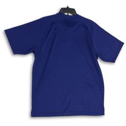 Pebble Beach Dry-Luxe Performance Mens Navy Blue Henley Neck Pullover T-Shirt L alternative image